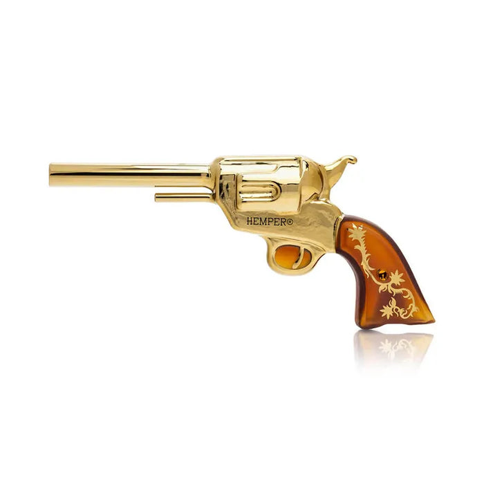 6.1" Hemper Wild West Peacemaker Hand Pipe - (1 Count)-Hand Pipes, Rigs, & Bubblers