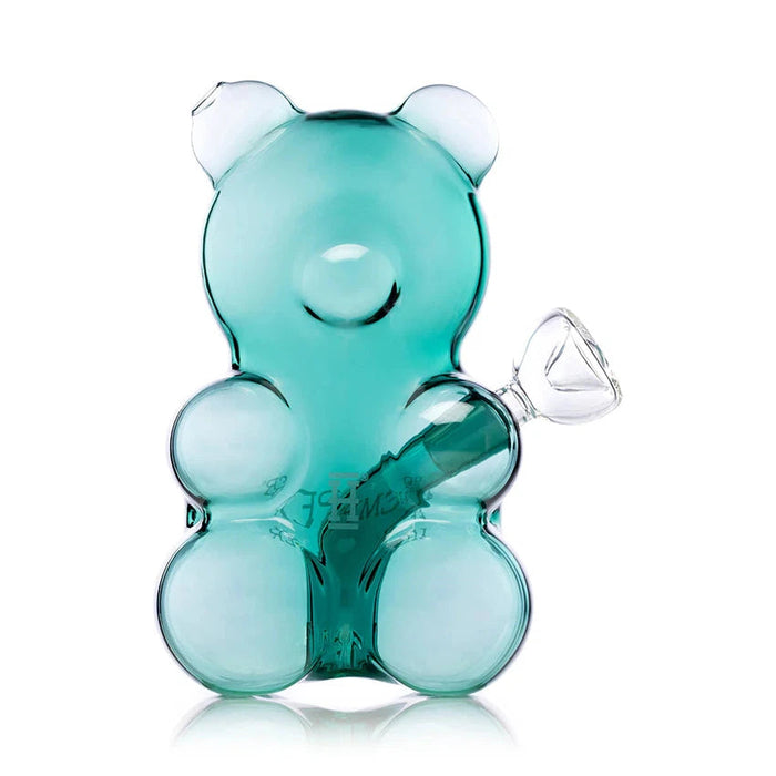 6.6" Hemper Gummy Bear Bong - (1 Count)-Hand Glass, Rigs, & Bubblers