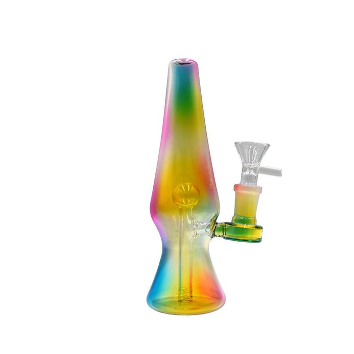 6.7" Lava Lamp Waterpipe - Colors May Vary - (1 count)-Glass Water Pipes
