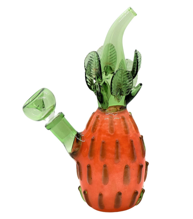 7"-8" Multi Color Pineapple Shaped Bubbler - Color And Style May Vary (1, 5 and 10 Count)-Hand Pipes, Rigs, & Bubblers