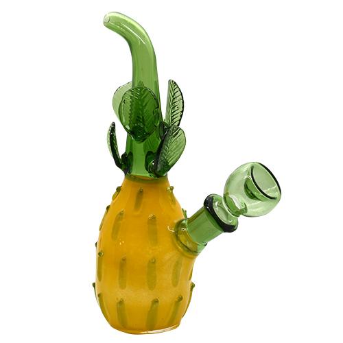 7"-8" Multi Color Pineapple Shaped Bubbler - Color And Style May Vary (1, 5 and 10 Count)-Hand Pipes, Rigs, & Bubblers