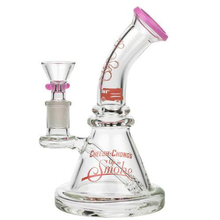 7" Cheech & Chong Up In Smoke Strawberry Water Pipe | Pink / 1 Pack-Hand Pipes, Rigs, & Bubblers