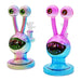 7" Electro Plated Snail Water Pipe - Design And Color May Vary - (1 Count)-Hand Pipes, Rigs, & Bubblers