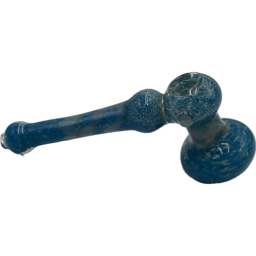 7" Frit Hammer Bubbler - Design May Vary - (1 Count)-Hand Glass, Rigs, & Bubblers