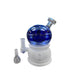 7" Hemper Crystal Ball XL Rig - Blue - (1 Count)-Hand Pipes, Rigs, & Bubblers