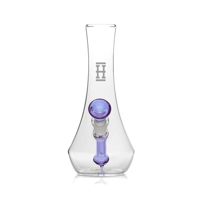 7" Hemper Vase Glass Bubbler - Various Colors - (1 Count)-Hand Glass, Rigs, & Bubblers
