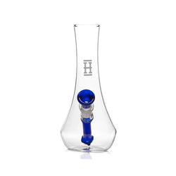 7" Hemper Vase Glass Bubbler Waterpipe - Various Colors - (1 Count)-Hand Pipes, Rigs, & Bubblers
