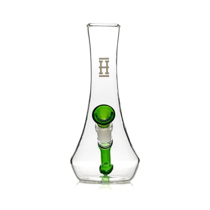 7" Hemper Vase Glass Bubbler Waterpipe - Various Colors - (1 Count)-Hand Pipes, Rigs, & Bubblers