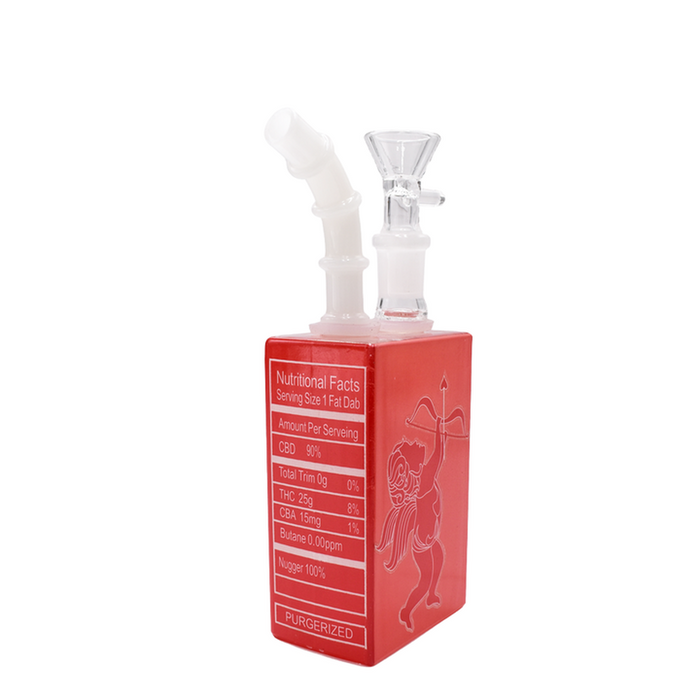 7" Juice Box Water Pipe - Cupid - (1 Count)-Hand Pipes, Rigs, & Bubblers