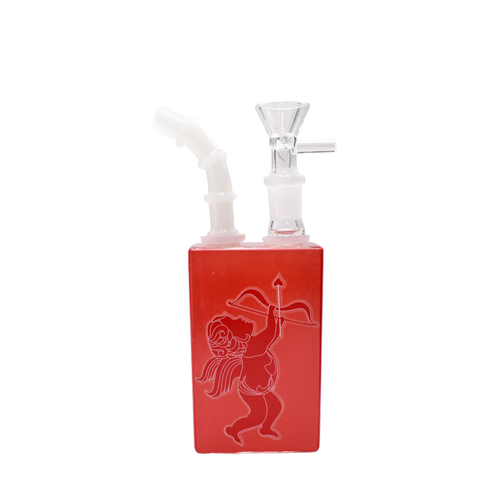 7" Juice Box Water Pipe - Cupid - (1 Count)-Hand Pipes, Rigs, & Bubblers