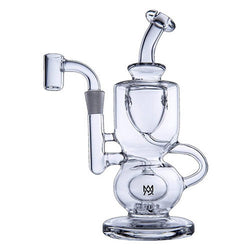 7" Mj Arsenal Titan Mini Dab Rig - Pink or Clear - (1 Count)-Hand Glass, Rigs, & Bubblers