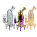 7" Rocket Ship Water Pipe - Color & Design May Vary - (1 Count)-Hand Pipes, Rigs, & Bubblers