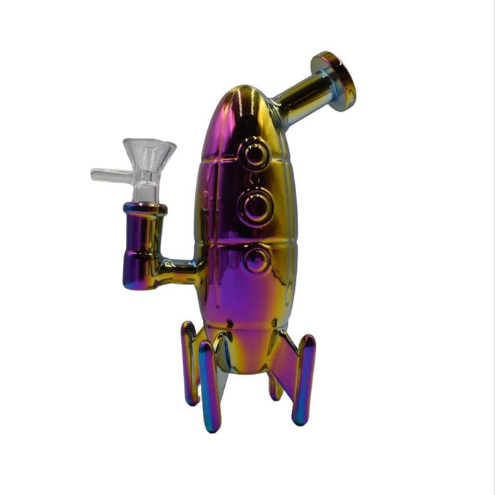 7" Rocket Waterpipe - Colors May Vary - (1 Count)-Hand Pipes, Rigs, & Bubblers