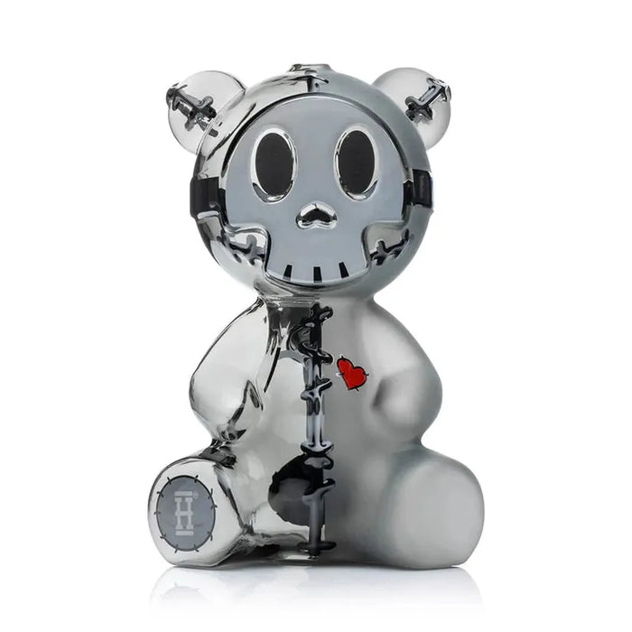 7.1” Hemper Scare Bears Teddy Bear XL Bong - (1 Count)-Hand Pipes, Rigs, & Bubblers