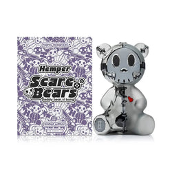 7.1” Hemper Scare Bears Teddy Bear XL Bong - (1 Count)-Hand Pipes, Rigs, & Bubblers