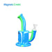 7.3" Waxmaid Magneto S Mini Silicone Water Pipe - Various Colors - (1 Count)-Hand Pipes, Rigs, & Bubblers