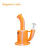 7.3" Waxmaid Magneto S Mini Silicone Water Pipe - Various Colors - (1 Count)-Hand Pipes, Rigs, & Bubblers