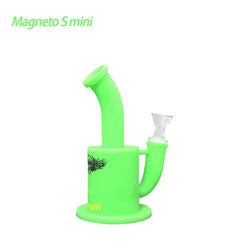 7.3" Waxmaid Magneto S Mini Silicone Water Pipe - Various Colors - (1 Count)-Hand Pipes, Rigs, & Bubblers