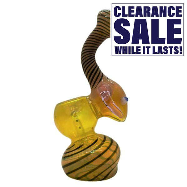 7.5" Tentacle Fumed Bubbler - Color May Vary - (1 Count)-Hand Glass, Rigs, & Bubblers