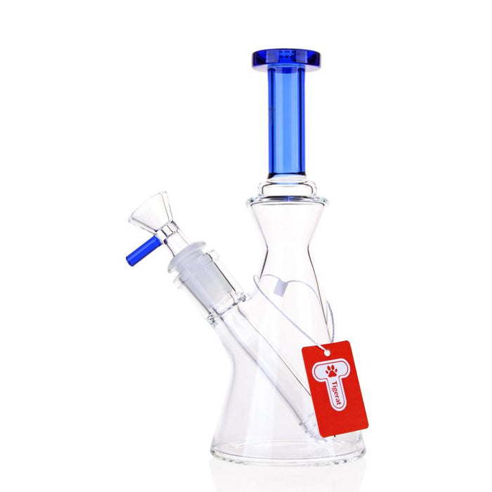 8" Beaker Tube Water Pipe - Various Colors - (1 Count)-Hand Pipes, Rigs, & Bubblers