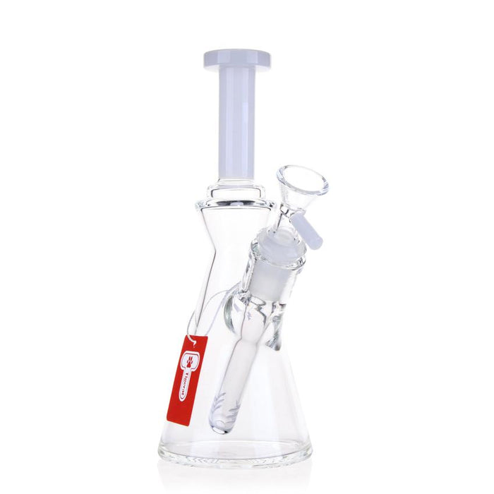 8" Beaker Tube Water Pipe - Various Colors - (1 Count)-Hand Pipes, Rigs, & Bubblers