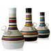 8″ Ceramic Pottery Vase Water Pipe - Colors May Vary - (1 Count)-Hand Pipes, Rigs, & Bubblers