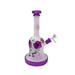 8" Frosted Flower Vase Art Water Pipe - (1 Count)-Hand Pipes, Rigs, & Bubblers