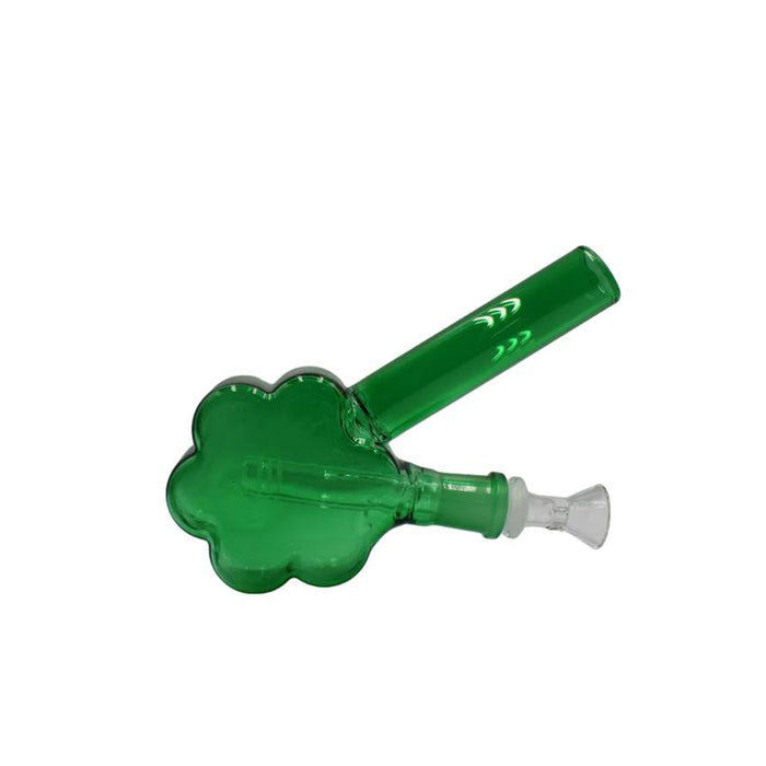 8" Honeycomb Glass Waterpipe (1 Count)-Hand Pipes, Rigs, & Bubblers