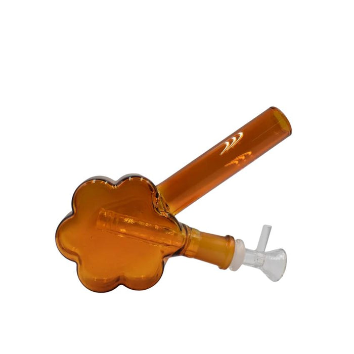 8" Honeycomb Glass Waterpipe (1 Count)-Hand Pipes, Rigs, & Bubblers