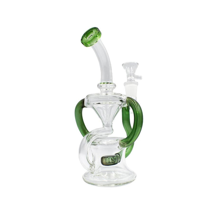 8" Recycler Waterpipe - Colors May Vary- (1 Count)-Hand Pipes, Rigs, & Bubblers