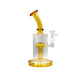 8" Tree Arm Perc Bent Neck Waterpipe - Colors May Vary - (1 Count)-Hand Pipes, Rigs, & Bubblers