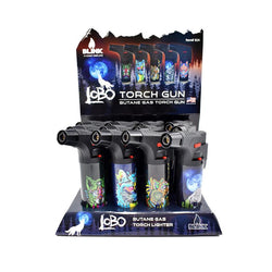 824 - Blink Lobo Torch Display - (12 Count Display)-Lighters and Torches