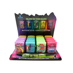 854 - Blink Glow In The Dark Blocks Torch - (20 Count Display)-Lighters and Torches