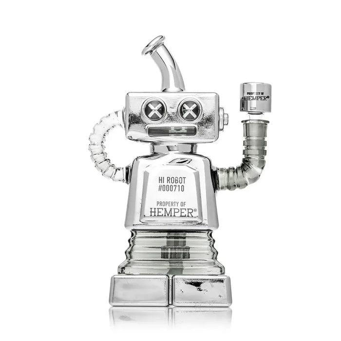 8.75” Hemper Hi-Robot XL Recycler Bong - (1 Count)-Hand Pipes, Rigs, & Bubblers