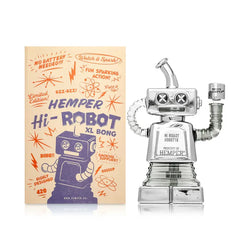 8.75” Hemper Hi-Robot XL Recycler Bong - (1 Count)-Hand Pipes, Rigs, & Bubblers