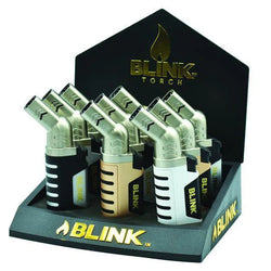 935 - Blink Tetra Torch Display - (9 Count Display)-Lighters and Torches