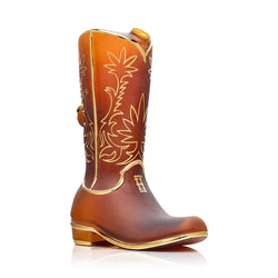 9.3" Hemper Wild West Cowboy Boot XL Bong - (1 Count)-Hand Pipes, Rigs, & Bubblers