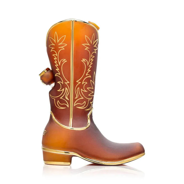 9.3" Hemper Wild West Cowboy Boot XL Bong - (1 Count)-Hand Pipes, Rigs, & Bubblers