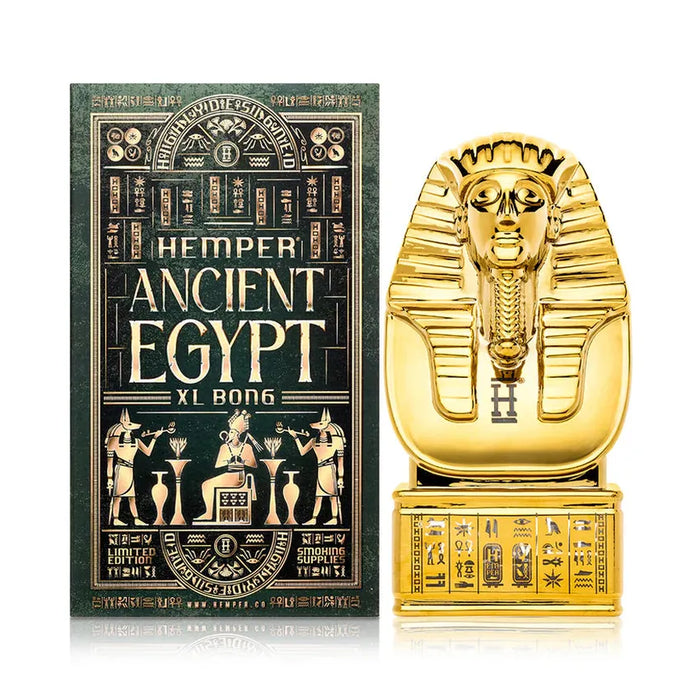 9.8” Hemper Ancient Egypt XL Bong- (1 Count)-Hand Pipes, Rigs, & Bubblers