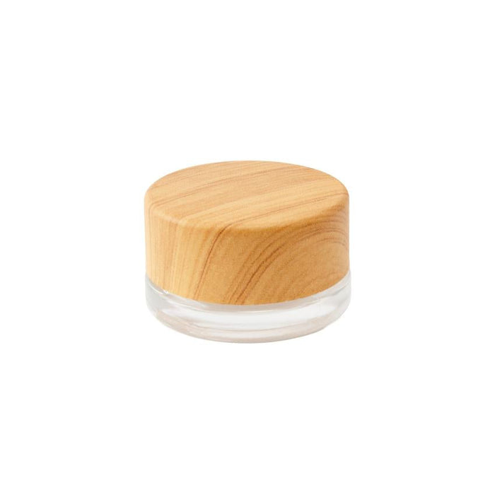 9ml Concentrate Glass Jar w/ Cap - 44mm - 200pc - Round - Child Resistant - Multiple Variants-Concentrate Jars