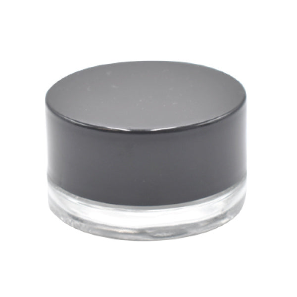 9ml Glass Concentrate Container - Child Resistant - Black or White Cap - (320-32,000 Count)-