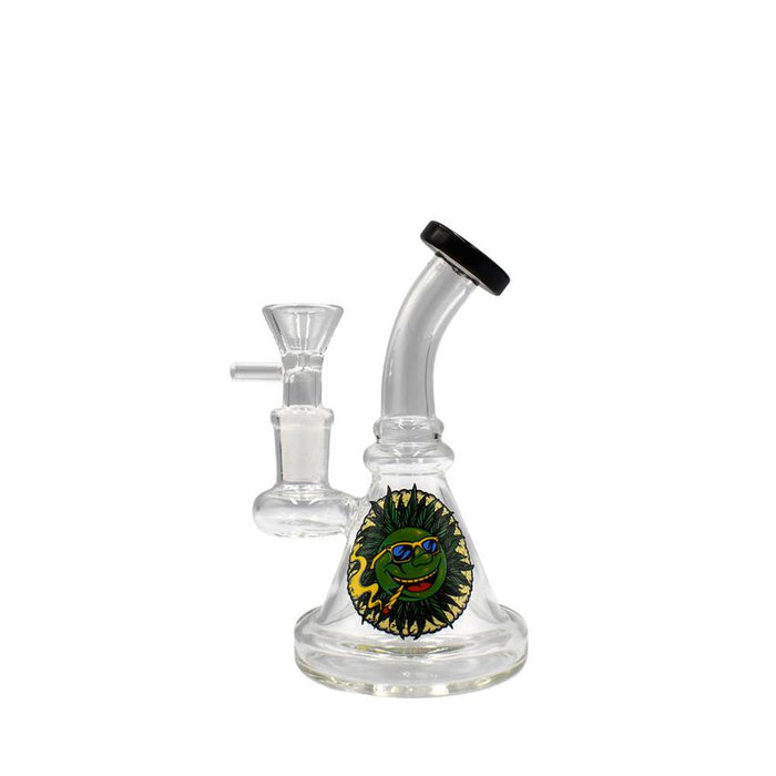 6.3" Bent Neck Waterpipe - Colors May vary - (1 Count)-MJ Wholesale