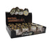 50mm 3 Part Grinder - Six Cylinder Design - (12 Count Display)-Grinders-MJ Wholesale