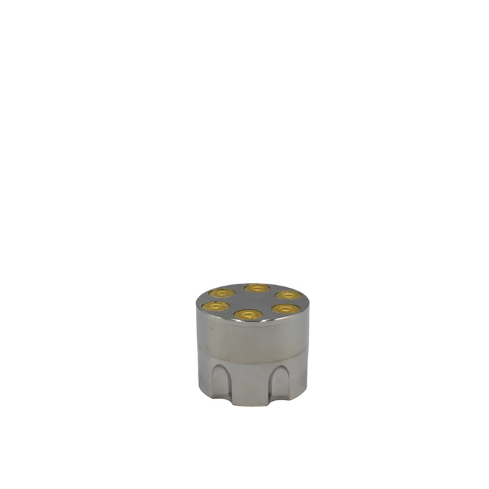 50mm 3 Part Grinder - Six Cylinder Design - (12 Count Display)-Grinders-MJ Wholesale