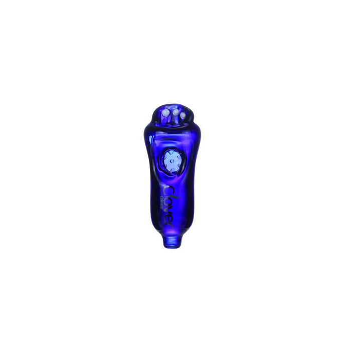 Clover 4.2" Fisted Handpipe -Colors May Vary - (1 Count)-Hand Pipes-MJ Wholesale