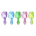 Clover 4.3" Top Bowl Handpipe - Colors May Vary - (1 Count)-Hand Pipes-MJ Wholesale