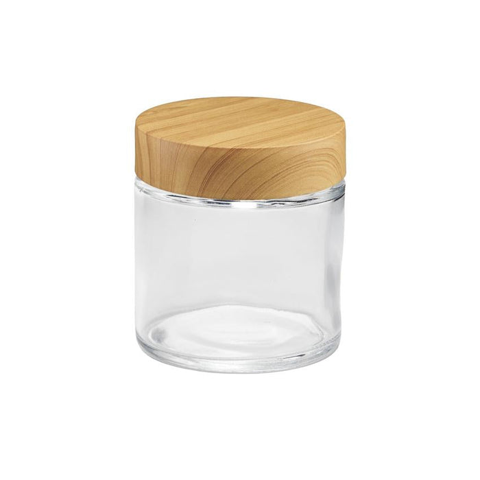 Loud Lock Glass Jar w/ Cap - 3oz / 60mm - 100pc - Child Resistant-Glass Jars-MJ Wholesale