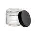 Loud Lock Glass Jar w/ Cap - 2oz / 60mm - 100pc - Child Resistant-Glass Jars-MJ Wholesale
