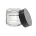 Loud Lock Glass Jar w/ Cap - 2oz / 60mm - 100pc - Child Resistant-Glass Jars-MJ Wholesale