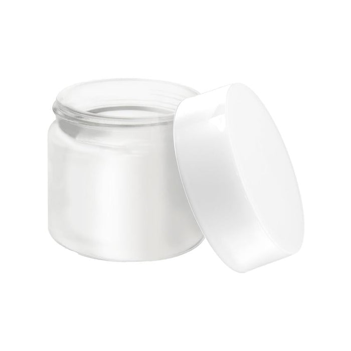 Loud Lock Glass Jar w/ Cap - 2oz / 60mm - 100pc - Child Resistant-Glass Jars-MJ Wholesale